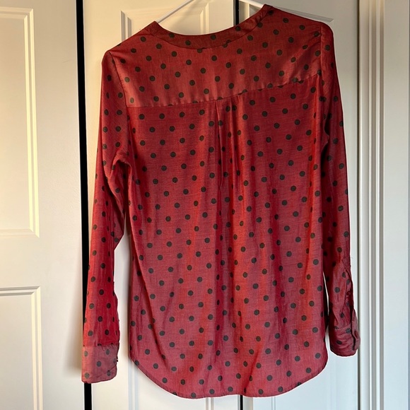 Express Polkadot Dress Shirt - Picture 4 of 4